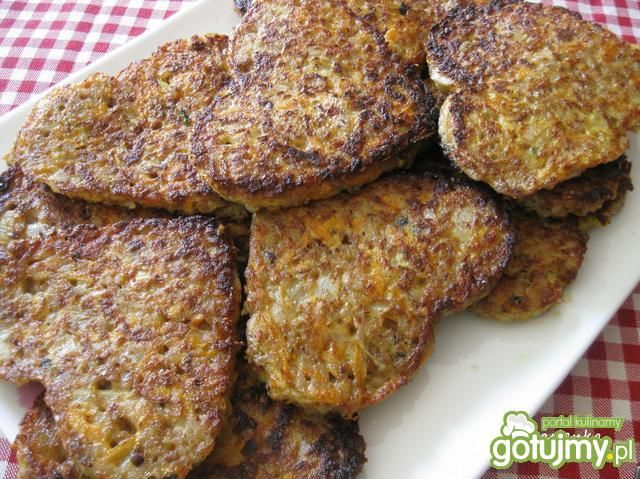 Placki gryczano-marchewkowe