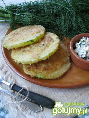 Placki kabaczkowe nadziewane