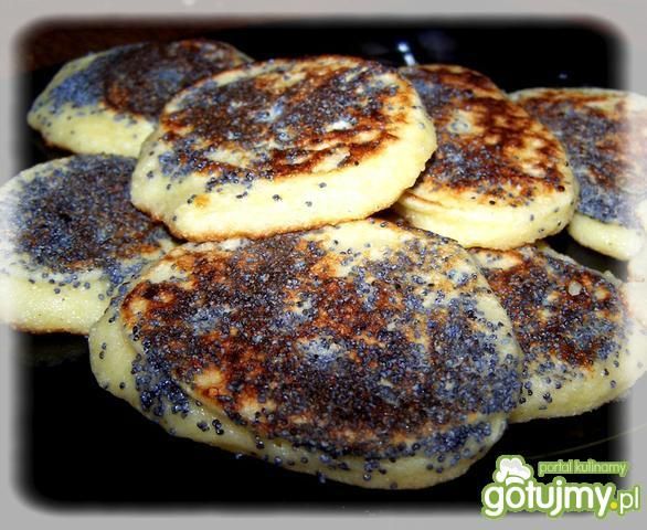Placki makowo-serowe. Placki makowo-serowe.
