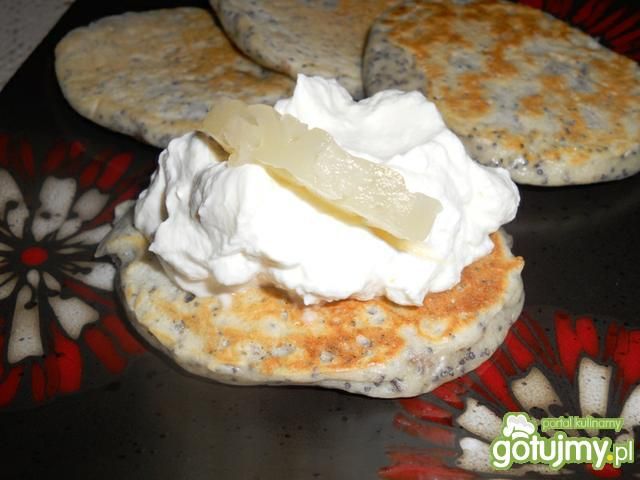 Placki makowo-słonecznikowe