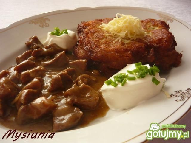 Placki po węgiersku Mysiuni