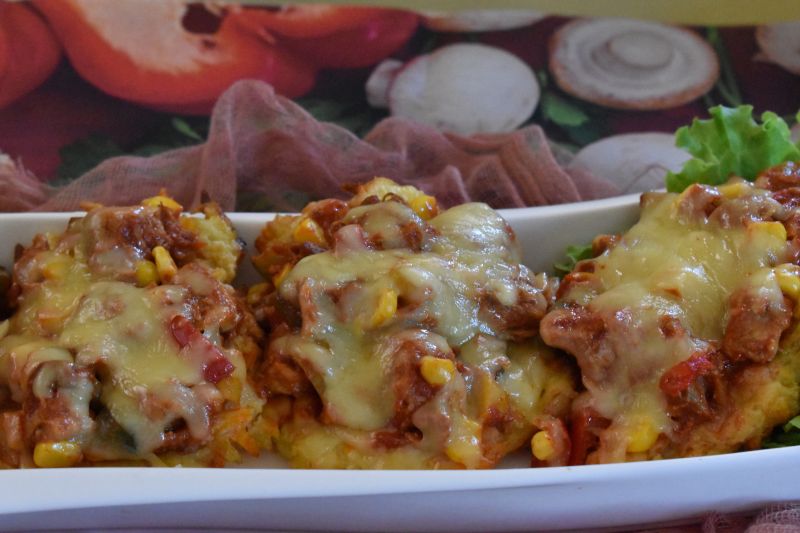 Placki po węgiersku  z cukinii Placki po węgiersku  z cukinii