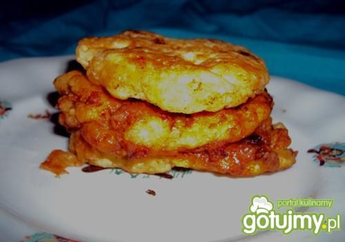 Placki serowo-jajeczne Kwaśniewskiego  Placki serowo-jajeczne Kwaśniewskiego