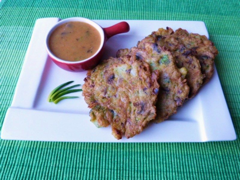 Placki warzywno-mięsne