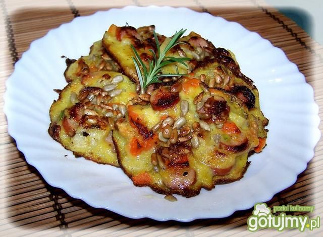 Placki wymiecione z lodówki. Placki wymiecione z lodówki.