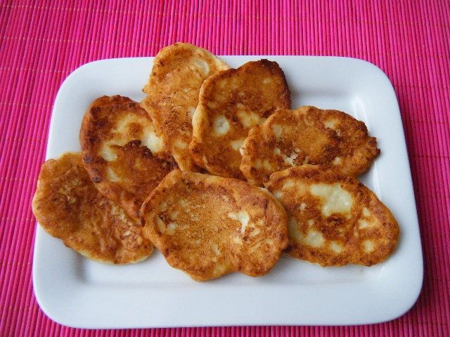 Placki z białego sera