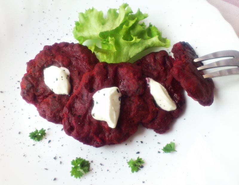 Placki z buraków