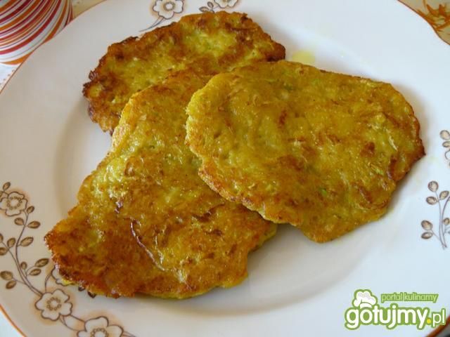 Placki z cukinią. Placki z cukinią.