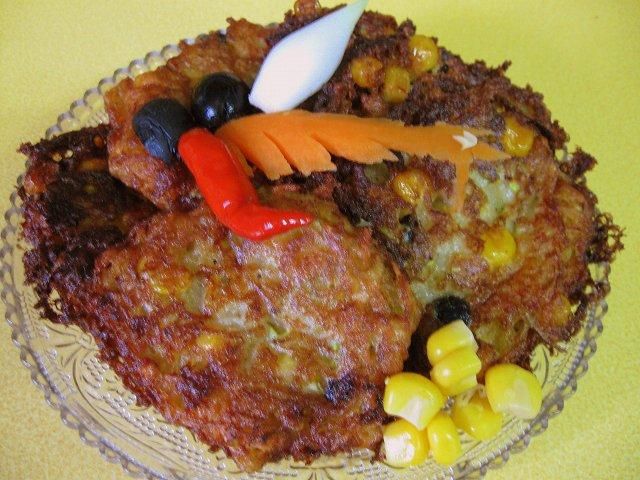 Placki z cukinii a`la Yvonne