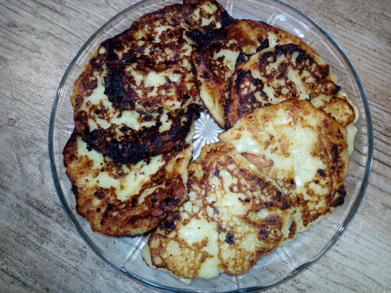 Placki z cukinii i twarogu Placki z cukinii i twarogu