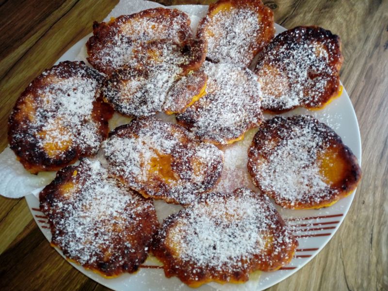 Placki z duszonej dyni