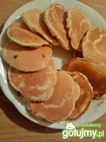 Placki z jabłkami na maślance 