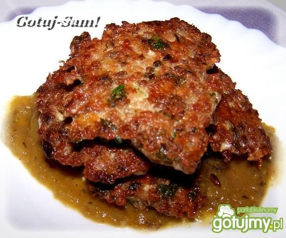 Placki z kaszy gryczanej i boczniaków Placki z kaszy gryczanej i boczniaków