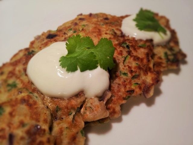 Placki z kaszy i cukinii Placki z kaszy i cukinii