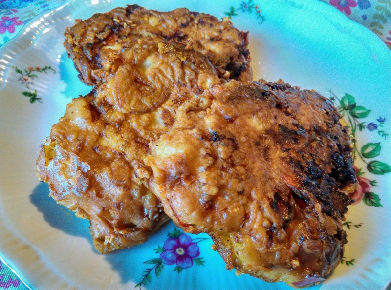 Placki z kurczakiem, papryką i żółtym serem Placki z kurczakiem, papryką i żółtym serem