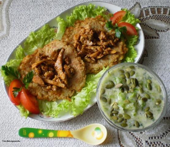 Placki  z kurczakiem w przyprawie Gyros  Placki  z kurczakiem w przyprawie Gyros