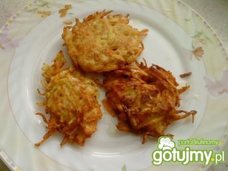 Placki z marchwi i ziemniaków Placki z marchwi i ziemniaków
