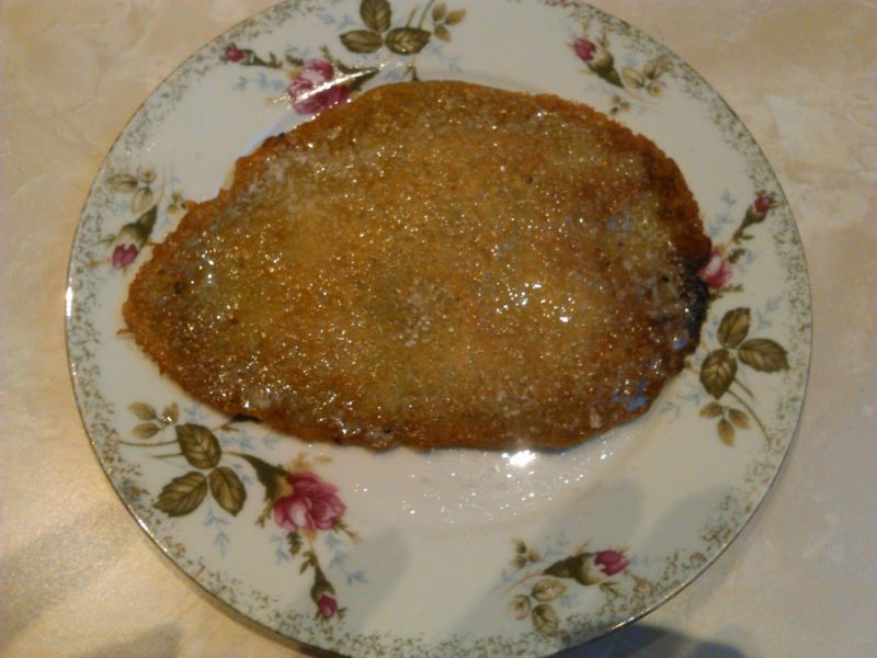 Placki z masłem i serem