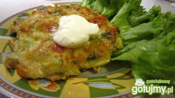 Placki z mozarella i ziołami