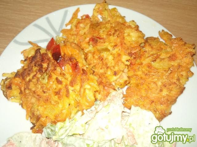 Placki z pięciu warzyw Placki z pięciu warzyw