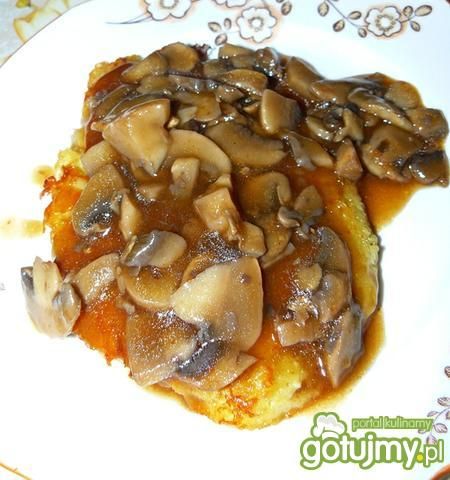 Placki z pieczarkami. Placki z pieczarkami.