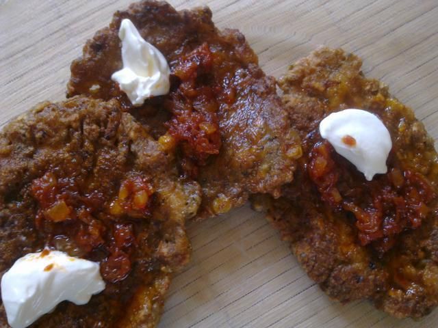 placki z piersi indyka