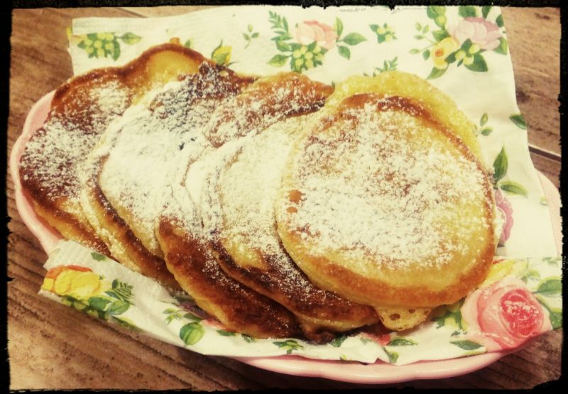 Placki z serka waniliowego 