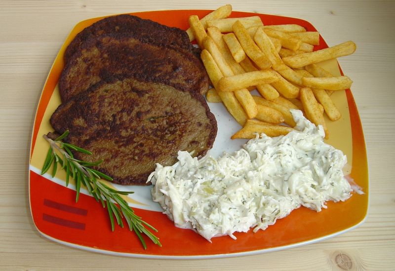 Placki z wątroby wołowej Placki z wątroby wołowej