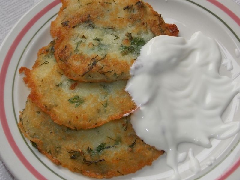 Placki z ziemniaków i dyni