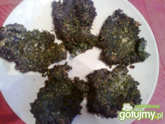 Placki ze szpinaku