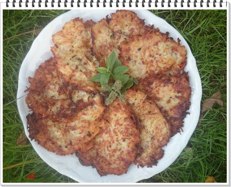 Placki ziemniaczane Eli z mortadelą