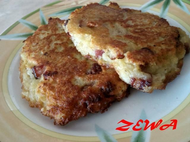 Placki ziemniaczane z boczkiem