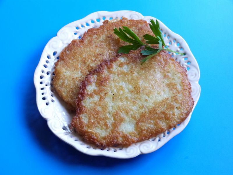 Placki ziemniaczane z bułką tartą