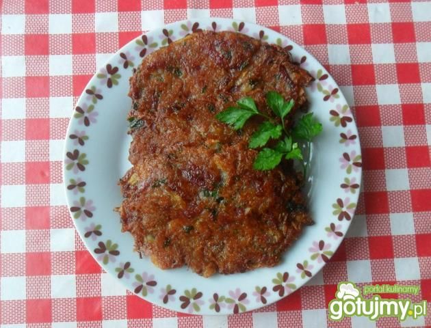 Placki ziemniaczane z buraczkami