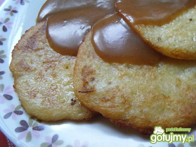 Placki ziemniaczane z chrzanem  Placki ziemniaczane z chrzanem