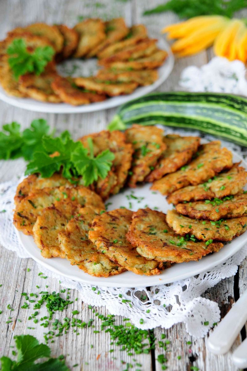 Placki ziemniaczane z cukinią