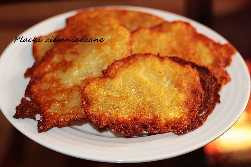 Placki ziemniaczane z curry .