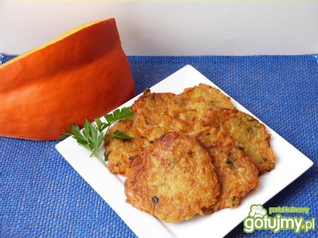 Placki ziemniaczane z dynią 