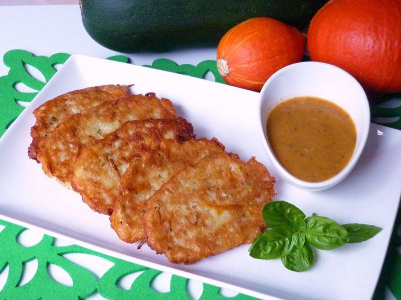 Placki ziemniaczane z dynią i cukinią Placki ziemniaczane z dynią i cukinią