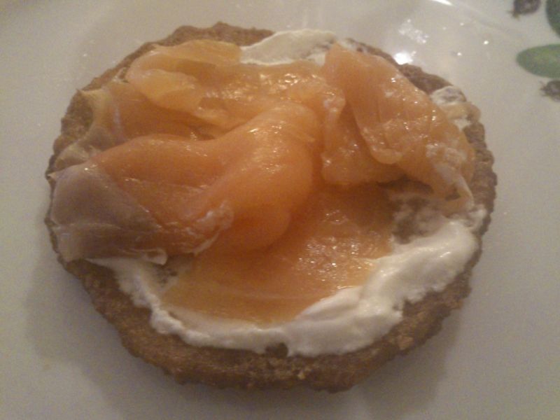 Placki ziemniaczane z łososiem