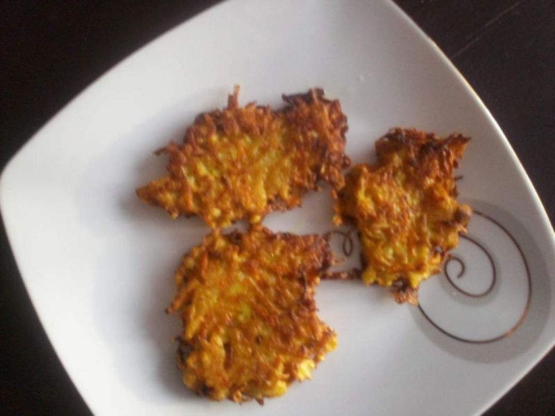Placki ziemniaczane z marchewką Placki ziemniaczane z marchewką