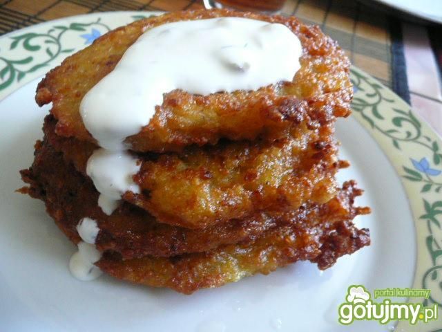 Placki ziemniaczane z marchwią 