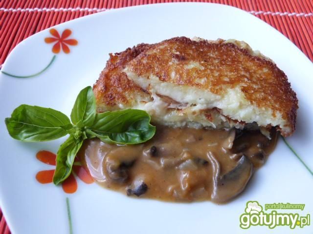 Placki ziemniaczane z mozzarellą Placki ziemniaczane z mozzarellą