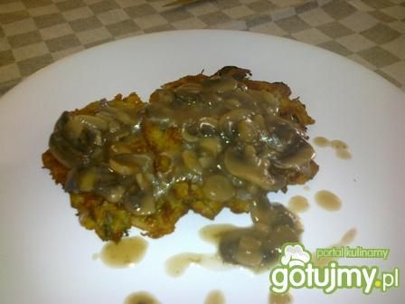 Placki ziemniaczane z oliwkami