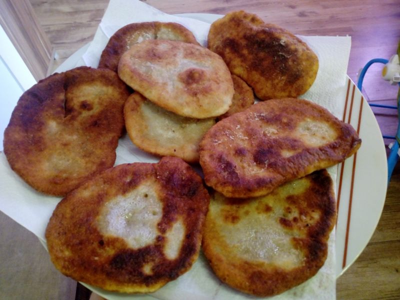 Placki ziemniaczane z orzechami włoskimi