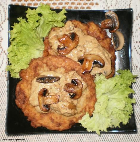 Placki ziemniaczane z pieczarkami Placki ziemniaczane z pieczarkami