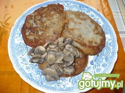 Placki ziemniaczane z pieczarkami 6