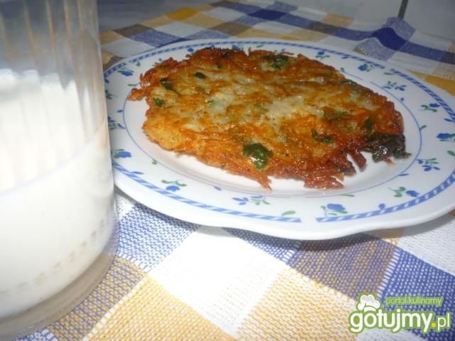 Placki ziemniaczane z pietruszką