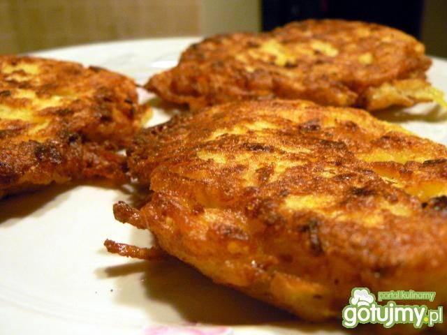 Placki ziemniaczane z serem białym 
