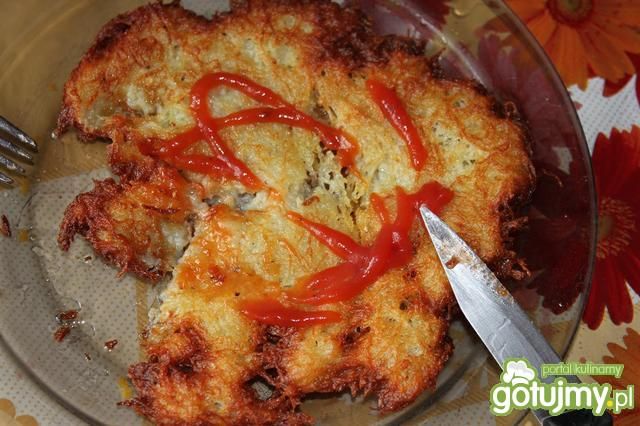 Placki ziemniaczane z szynką Meli